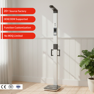 Báscula Digital LCD con Impresión <span class=keywords><strong>de</strong></span> Precios y Medición <span class=keywords><strong>de</strong></span> Altura, Uso Personal, Material <span class=keywords><strong>de</strong></span> Aluminio, Personalización OEM/ODM, 200 kg, 1 Año <span class=keywords><strong>de</strong></span> Garantía - Product Image 1