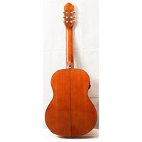 Guitare classique Starsun 39 pouces à cordes en nylon, forme espagnole, table en cèdre massif, touche en palissandre, dos et éclisses en érable brillant