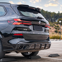 Kit carrosserie en fibre de carbone sèche pour BMW X5 G05 M Sport LCI 2024+ : Lame avant, diffuseur arrière, aileron de toit, accessoires automobiles