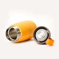 Termo Portátil Libre de BPA de 14oz, Lonchera Aislada de Doble Pared, Botella de Agua de Acero Inoxidable para Bebés y Niños