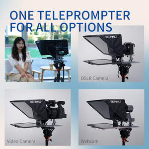 FEELWORLD TP16 Téléprompteur pliable de 16 pouces prend en charge jusqu'à 16 "Téléprompteur vertical horizontal pour photographie sur tablette - Product Image 4
