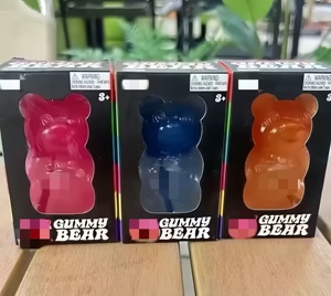 New High Quality Needoh <b>Gummy</b> <b>Bear</b> Squishy Fidget Toy Stress Relief Sensory Toy Wholesale - Product Image 3