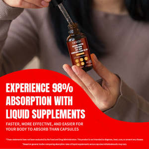ओम 60 मिलीलीटर केयेन काली मिर्च फेथोर्न विटामिन डी 3 k2 हलाल कार्बनिक बेट जड़ हल्दी कर्क्यूमिन पूरक तरल केनी मिर्च - Product Image 3