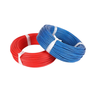 ลวดสายไฟฟ้ายางซิลิโคนยืดหยุ่นกันรอยขีดข่วนเกรด20AWG ทองแดงชุบดีบุกสำหรับการผลิตไฟ LED - Product Image 4