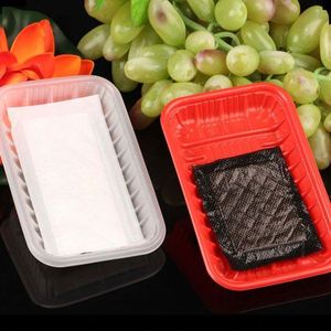 Bandeja Absorbente de Papel Ecológica de Grado Alimenticio, Desechable, de Alta Calidad, para Supermercados, Precio de Fábrica, Venta al Por Mayor, 180*100mm - Product Image 3