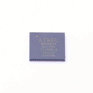 MCU 8-bit ATmega AVR RISC 64KB Flash 3.3V/5V 64-Pin QFN EP <b>T</b>/R - Tape and Reel ATMEGA64A-MU - Product Image 1
