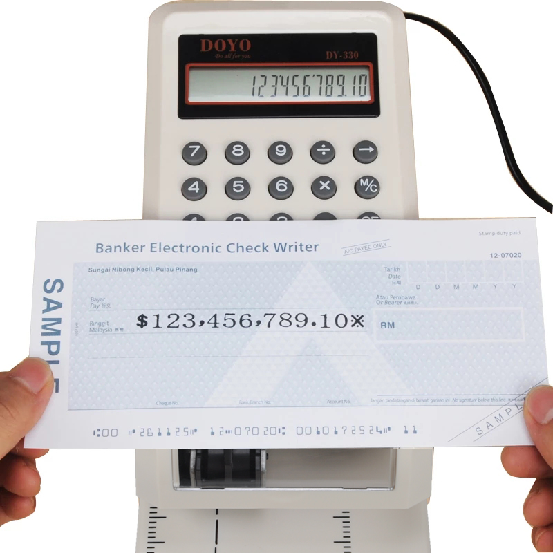ヤクシ様限定チェックライター　automatic bank check X557 ヤクシ様限定チェックライター automatic bank check X557