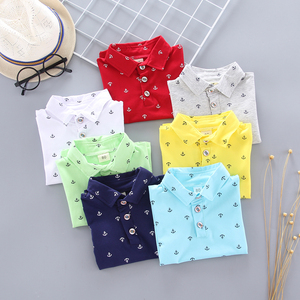 Chemises POLO à manches courtes pour garçons et hauts en tricot pour enfants de 1 à 5 ans en 2022 Chemises pour enfants - Product Image 1