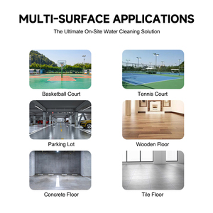 Poussoir à eau en acier inoxydable, grattoir de sol, terrain de sport extérieur, terrain de <span class=keywords><strong>basket</strong></span>-ball, <span class=keywords><strong>nettoyage</strong></span> de l'eau, installations de divertissement - Product Image 4