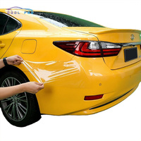 Film de protection de peinture auto-cicatrisant noir mat de haute qualité, anti-jaunissement, en TPU, pour voiture, avec logo personnalisé, vente en gros usine