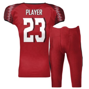 Fast Delivery Sportswear Supplier Bulk Buy Custom Embroidered Initial Printed Youth American Football Jersey Pro Quality Uniform - Product Image 6