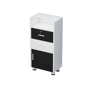 Mueble de Salón con Espejo, Mesa de Maquillaje, Espejo de Diseño Moderno, Tablero de Partículas, Muebles Comerciales para Salón de Belleza - Product Image 1