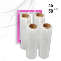 Vorgedehnte LLDPE-Stretchfolie (Cast-Verfahren) für Paletten – Transparente Maschinen- und Hand-Verpackungsfolie
