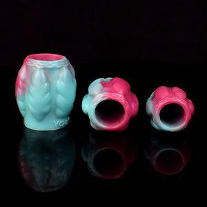 YOCY mâle pénis manches retarder l'éjaculation sexe retarder l'orgasme élargissement jouets sexuels préservatif réutilisable - Product Image 3