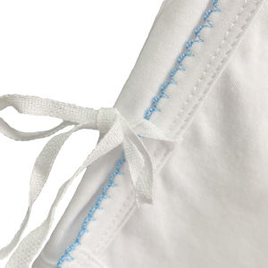 Custom Baby 100% Combed Cotton Short-sleeved Triangle Side-opening Onesie for Boys and <strong>Girls</strong> Baby <strong>Onsies</strong> - Product Image 3