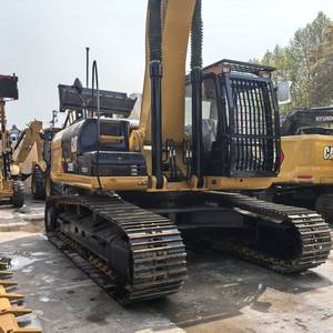 Excavatrice sur chenilles Caterpillar 329D2L, 29 tonnes, jaune, machine de terrassement hydraulique, équipement lourd - Product Image 4