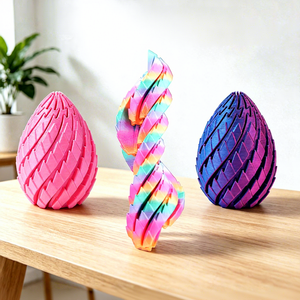 Jouet créatif de décompression transformable en forme d'œuf de dragon imprimé en 3D, avec écailles de dragon soyeuses et lisses, fabriqué au Guangdong, pour tous les âges - Product Image 5