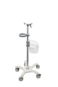 รถเข็นแพทย์พร้อมจอภาพวัดสัญญาณชีพผู้ป่วยแบบหลายพารามิเตอร์สำหรับผู้ใหญ่ เด็ก และทารกแรกเกิด พร้อมแหล่งจ่ายไฟฟ้า - Product Image 3