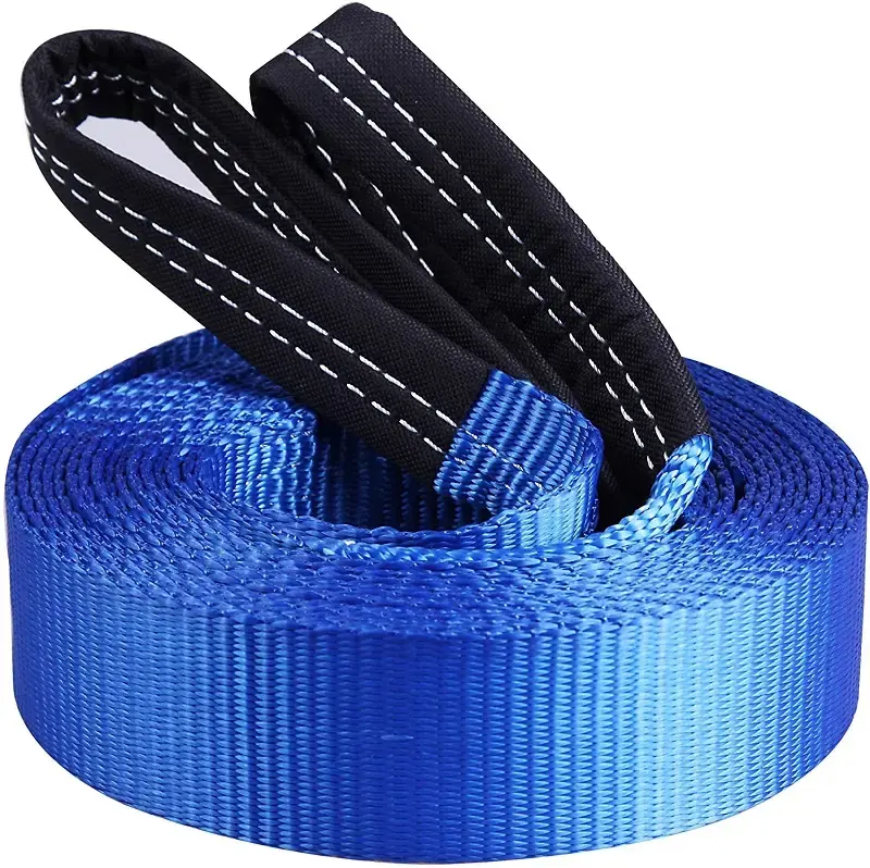 Kéo dây đeo Heavy Duty hot item công cụ khẩn cấp Heavy Duty Car Tow dây đeo điều khiển phục hồi sản phẩm Tow Strap Rope Ratchet