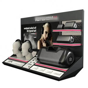 ชั้นวางหูฟังโลหะสำหรับแสดงผลิตภัณฑ์อิเล็กทรอนิกส์ลำโพงและหูฟัง ISO9001เวียดนาม - Product Image 2