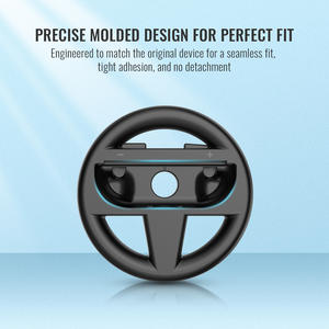 พวงมาลัยสำหรับแข่ง2 in 1ตัวยึดที่จับตัวควบคุมที่จับสำหรับสวิทช์อุปกรณ์เสริมสำหรับตัวควบคุมจอยสติ๊ก2 - Product Image 6