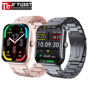 Reloj Inteligente F96T con Llamadas Bluetooth, Monitor de Actividad, Alarma de Temperatura Corporal, Recordatorio de Medicamentos, Alerta de Temperatura Alta - Product Image 1