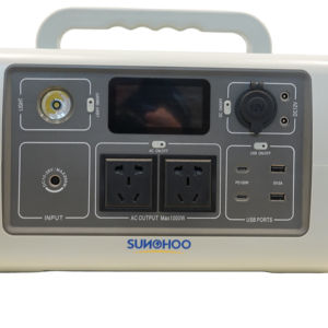 Sunoren 1000W 768WH 리튬 에너지 전원 은행 휴대용 전원 은행 발전소 - Product Image 1