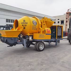 Mobile <b>Cement</b> <b>Mixer</b> With Pump Machine Concrete <b>Mixer</b> Pump <b>Small</b> Portable Pumps Concrete Mixing Pump Construction Machinery - Product Image 1