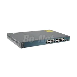 WS-C3560V2-24TS-S 3560 V2 24Port 100M Switch Uplink 1G SFP Layer 3 Switch WS-C3560V2-24PS-S POE Switch