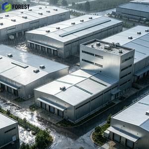Parque Logístico de Estructura de Acero, Fábrica de Paneles Sándwich, Almacén Aislado, Ahorro de Energía, Proveedor de Soluciones Personalizadas - Product Image 1
