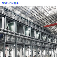 SOPHON Anode en graphite à processus continu automatique, ligne négative, processus humide, conception 3D en acier inoxydable pour batterie lithium-ion
