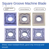 Lame de machine à rainurer CNC SNMG120404-HA, insert en carbure de tungstène avec revêtement CVD HS