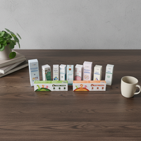 Boîtes d'emballage en carton pour cosmétiques (brillant à lèvres, rouge à lèvres, eye-liner, fard à paupières, colle) avec logo personnalisé OEM, faible MOQ et autocollant