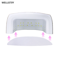 Sèche-ongles rechargeable 60W vernis à ongles en gel UV lumière LED avec 3 minuteries professionnel pour accessoires d'outils d'art des ongles