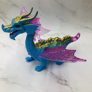 Dragón musical eléctrico con cuerda, juguete de plástico iluminado para niños de 2 a 4 años, juguete educativo unisex - Product Image 3