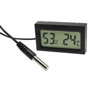 Thermomètre/hygromètre numérique -50°C à +70°C, précision, idéal pour les mesures en climat, la conservation des aliments et des environnements - Product Image 1