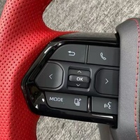 Volant en fibre de carbone pour Toyota Land Cruiser Hilux Gr Fortuner Camry Corolla Hilux Hiace Lc79 4Runner Prado
