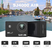 Für SJCAM SJ4000 Air Action Kamera 4K Video 30M Wasserdichte 2.4G WiFi Sport kamera für Fahrrad & Motorräder MicroSD Media