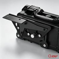 Für SurRon Light BeeS/X Motocross E-Bike Schwarze Kunststoff-Seitenbox Aufbewahrungskoffer-Set Motocross-Gepäck Nachrüst-Teile-Kit