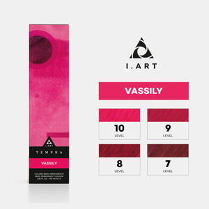 Crème colorante capillaire semi-permanente professionnelle italienne I.ART TEMPRA - Solutions de tonification rapide pour les cheveux blonds - Product Image 4