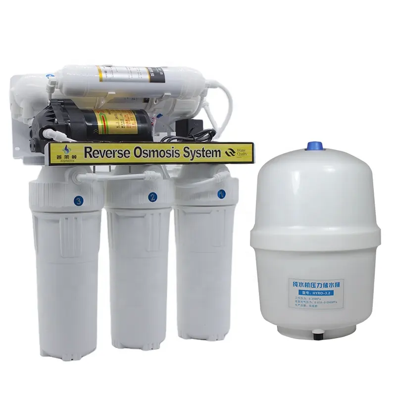 75GPD 5 stages reverse osmosis machine water filter system filter ro water purifier