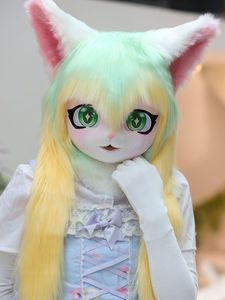 Casque et costume de qualité supérieure en fourrure Kigurumi - Product Image 6