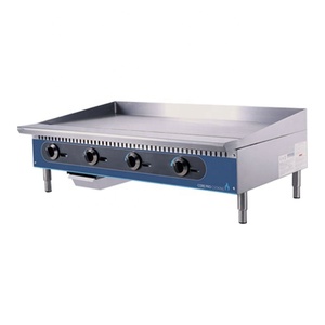 Catering Equipment Stainless Steel <b>Gas</b> Grill <b>Griddle</b> Commercial <b>Griddle</b> Machine - Product Image 2
