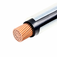 Câble THHN THWN-2 600V à conducteur en cuivre nu gainé de nylon, fil standard américain UL83 pour câblage de bâtiment et alimentation électrique