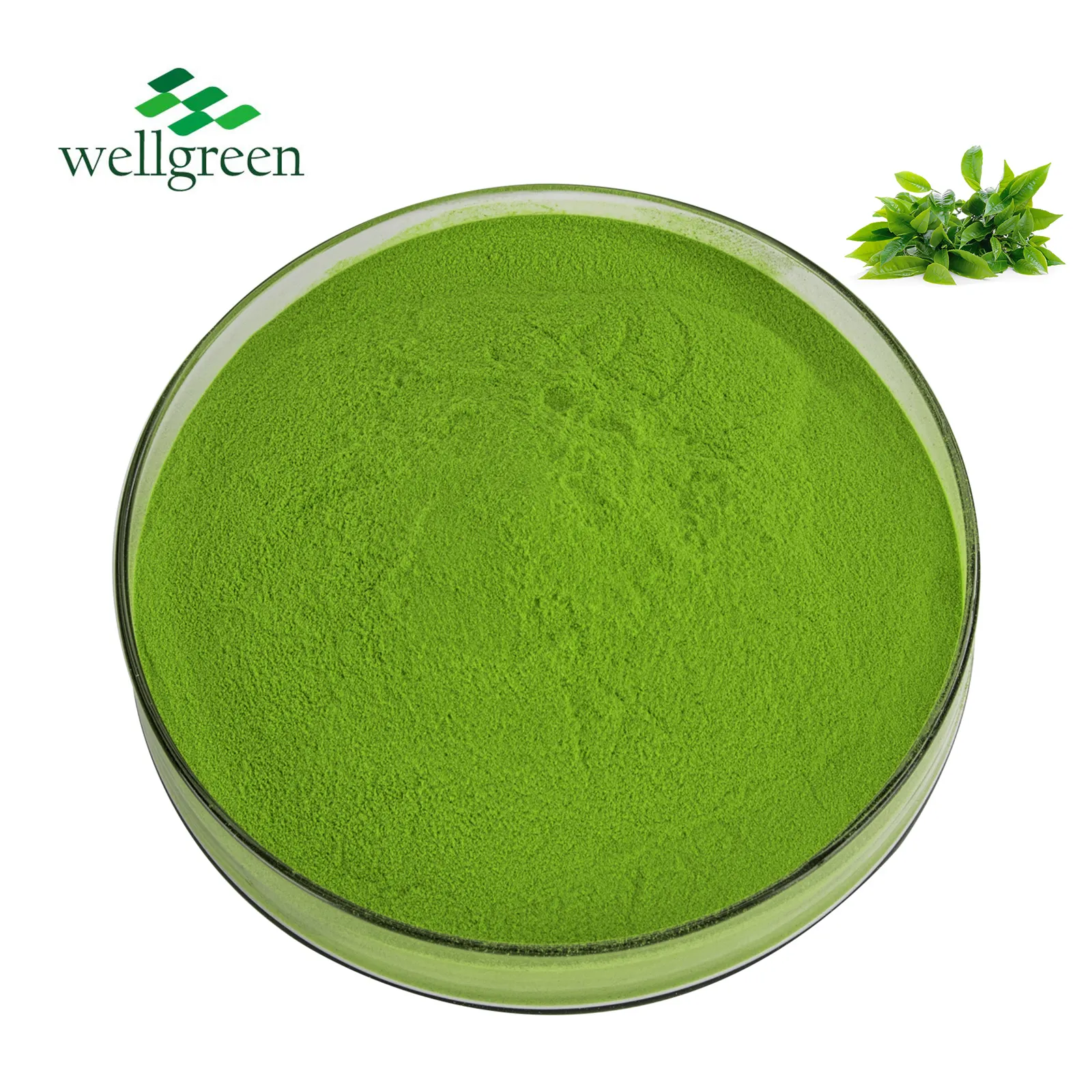 तत्काल हरी चाय औपचारिक 100% कार्बनिक प्राकृतिक बैग पैकेजिंग खाद्य Additive Matcha पाउडर