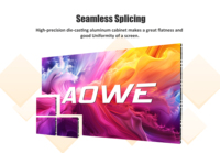 Pantalla LED para Interiores de 640*480 mm, P1.5, P1.86, P2, P2.5, Video Wall a Todo Color, para Salas de Reuniones, Cines, Escenarios de Bodas, Fondo de Escenario
