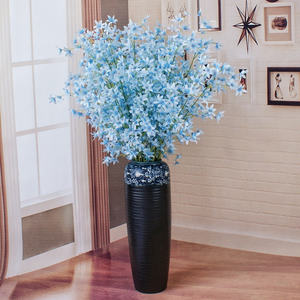 Fabricación de China, ramo de flores decorativas para bodas, tallo largo, orquídea Oncidium de seda Artificial - Product Image 6