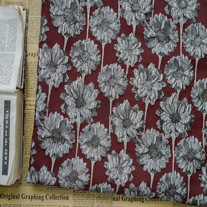 3D <span class=keywords><strong>estambre</strong></span> filigrana Lotus tejido exquisito Jacquard flor tela para vestidos - Product Image 4