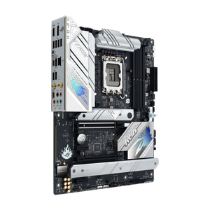 <span class=keywords><strong>ROG</strong></span> STRIX <span class=keywords><strong>B760</strong></span>-A GAMING WIFI D4 Carte Mère Blow Snow PCIE 5.0 DDR4 Wi-Fi 6E ATX Carte Mère 14e & 13e & 12e Gen Processeurs - Product Image 1