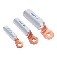 Prise de câble à tête ronde DTL-2 Bornes de câblage électrique Connecteurs Bouchons de câble bimétalliques Bornes de câble Cosse de soudage par friction